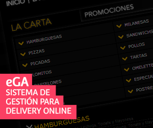 eGA: sistema de gestión para delivery online