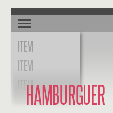 Botones hamburger: un elemento de interfaz cada vez más popular